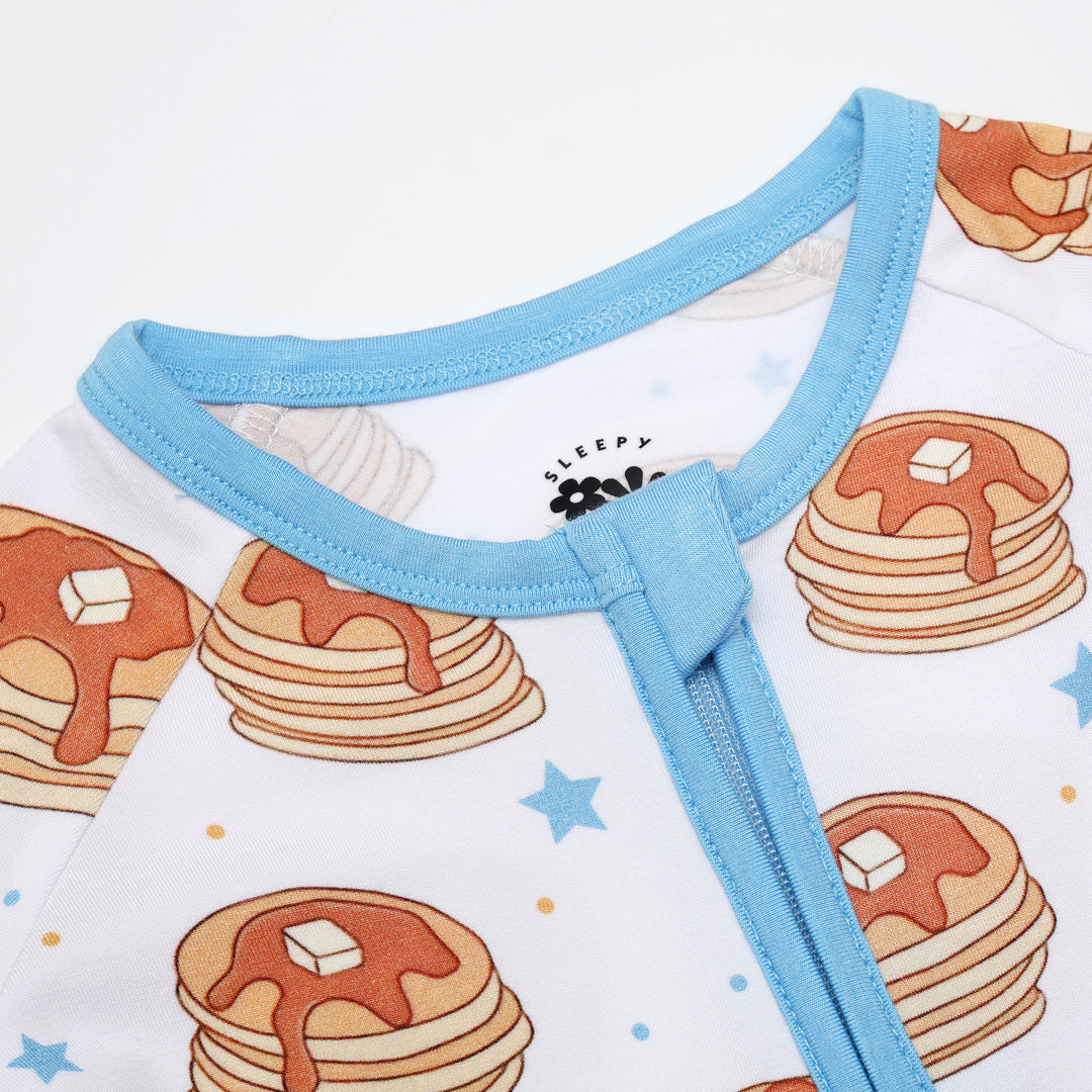 STAR PANCAKE ZIPPER ROMPER