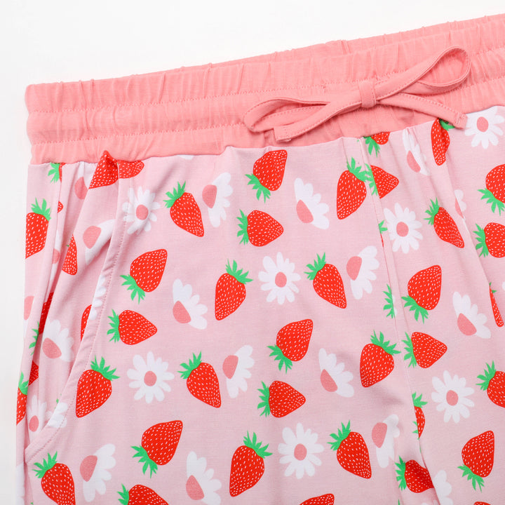 STRAWBERRY WOMEN'S TWO PIECE SET